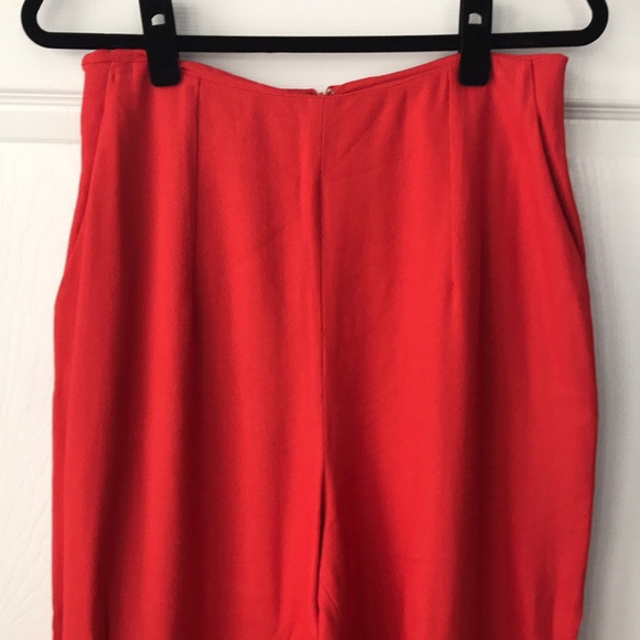 Sybilla 2015 Collection Red Pants Size 42 Vintage - Picture 2 of 16
